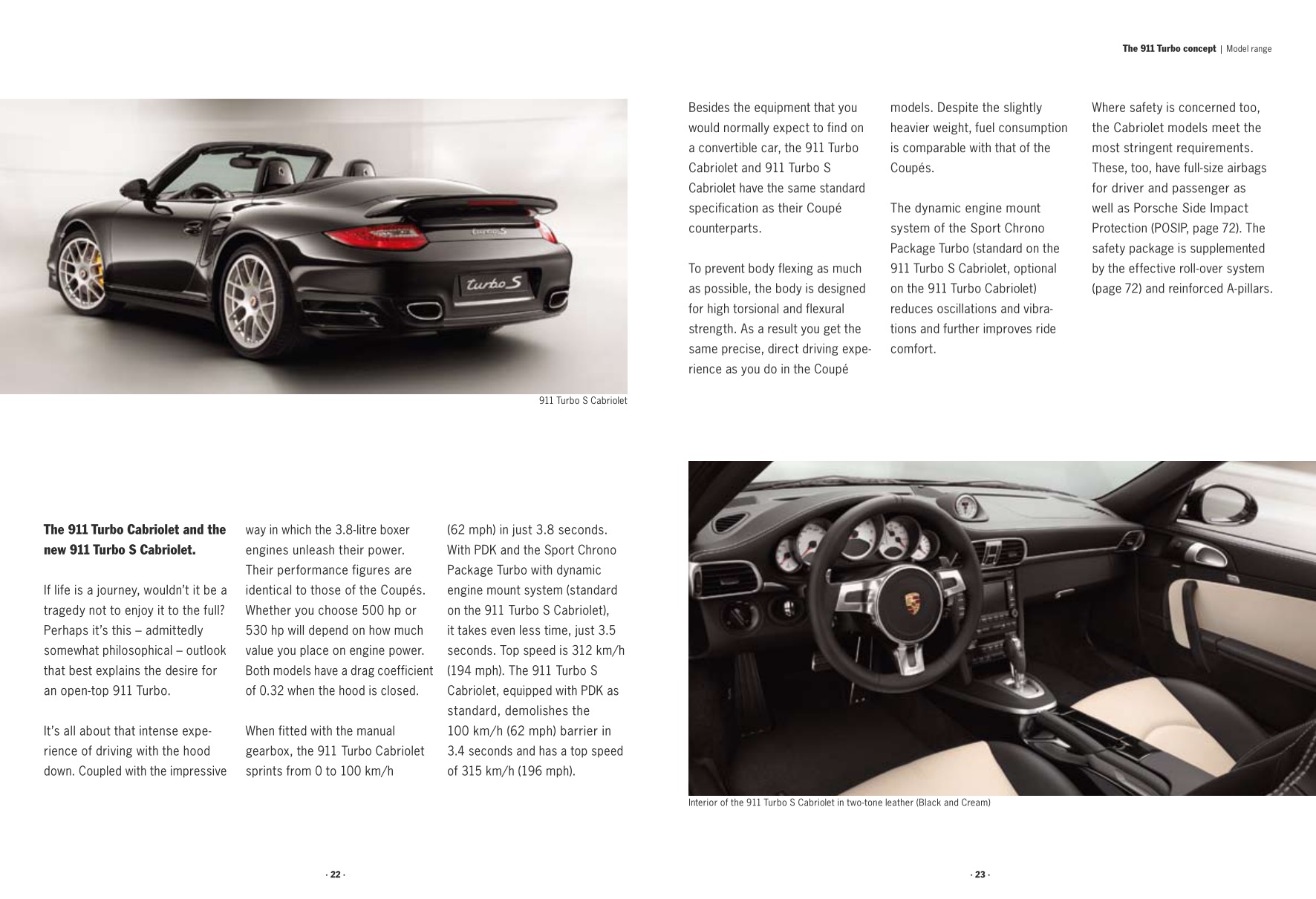 2010 Porsche 911 Turbo Brochure Page 49